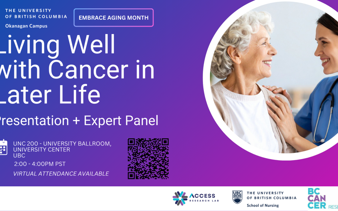 Living well with cancer in later life
